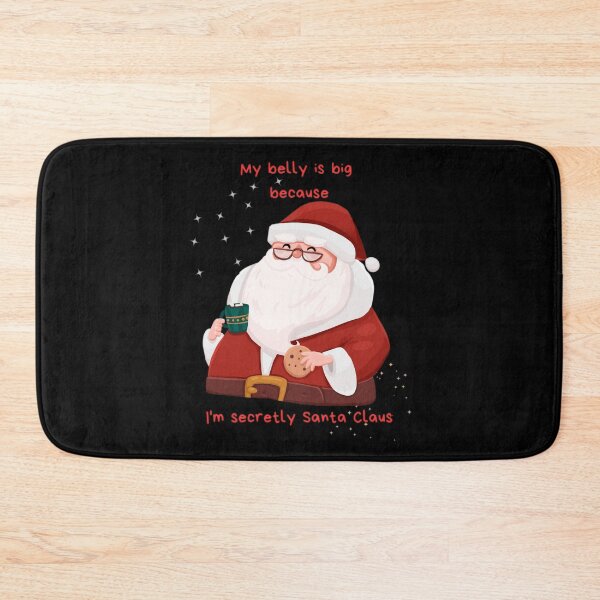Item preview, I'm secretly Santa Claus and I love hot chocolate designed and sold by NemoDreams.