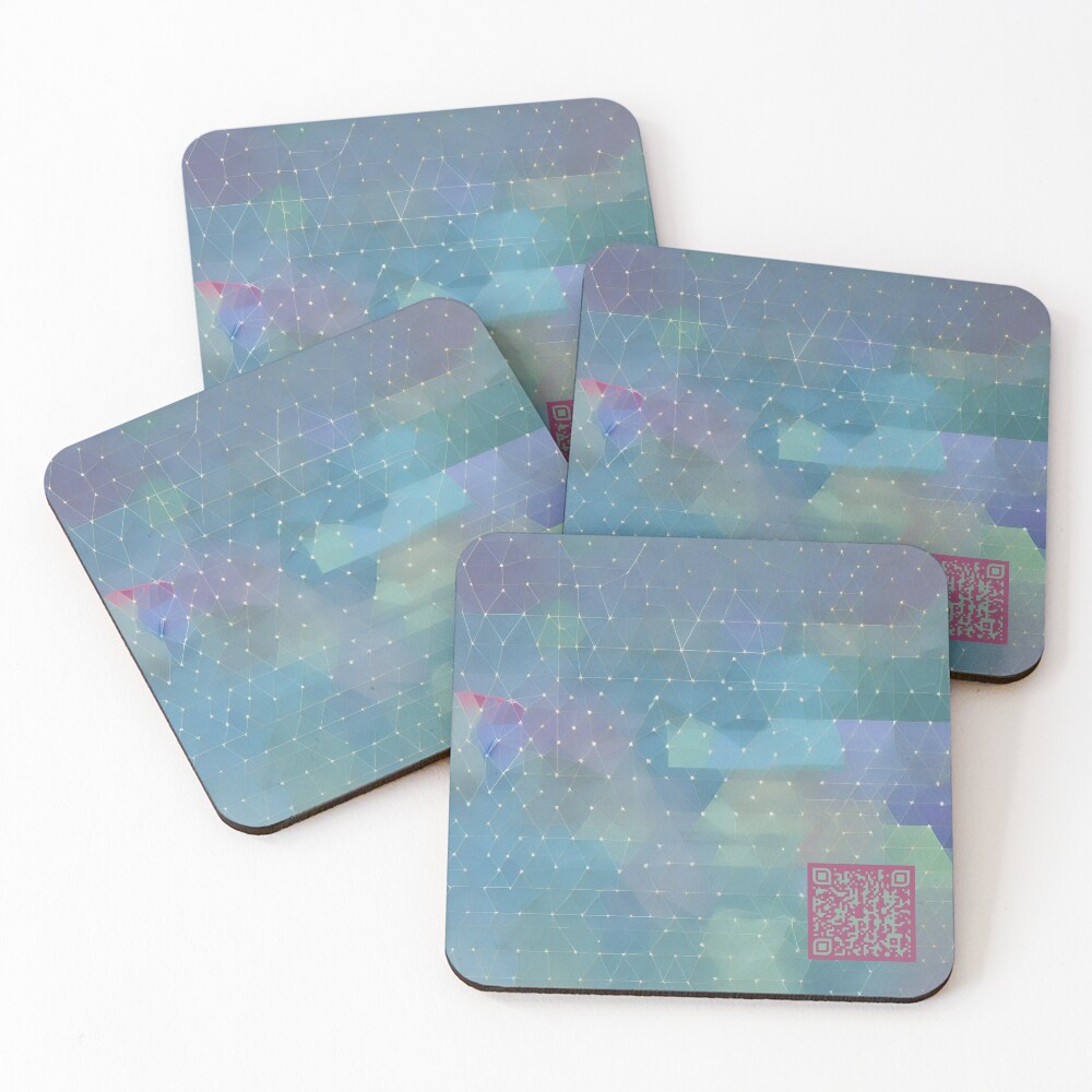Item preview, Coasters (Set of 4) designed and sold by ArfulIntells.