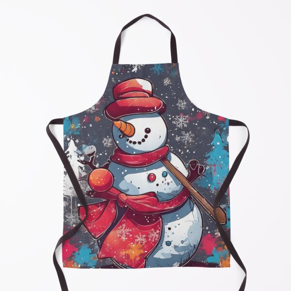 Item preview, "Joyful Christmas Snowman Delight - Festive Holiday Design" designed and sold by ManikRaja.