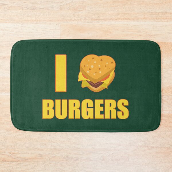 Item preview, I love burgers  designed and sold by SidTastic .