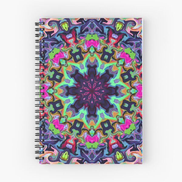 Item preview, 8-sided Geometric Psychedelic Fractal Flower (966) designed and sold by MeltMore.