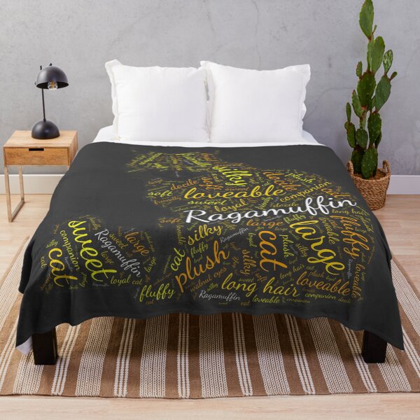 Item preview, Ragamuffin Wordcloud for Darker Backgrounds designed and sold by WordsYouLove.