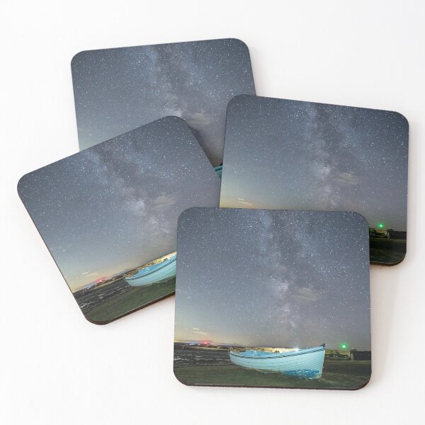 Item preview, The Milky Way Over Lindisfarne Harbour. designed and sold by Dave Staton.