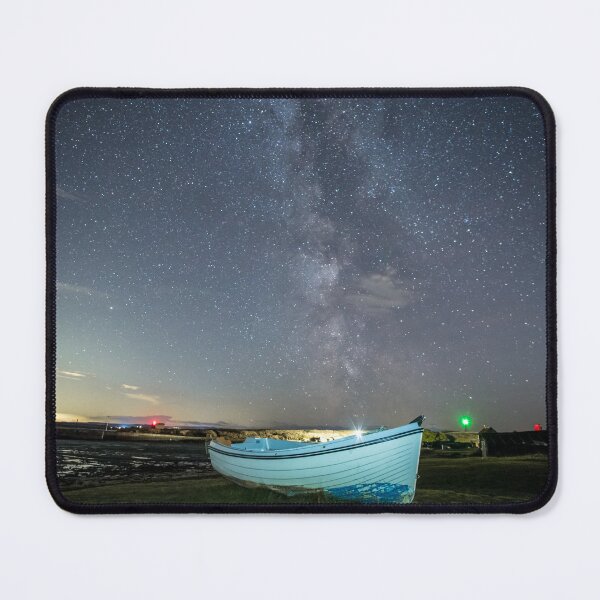 Item preview, The Milky Way Over Lindisfarne Harbour. designed and sold by Dave Staton.