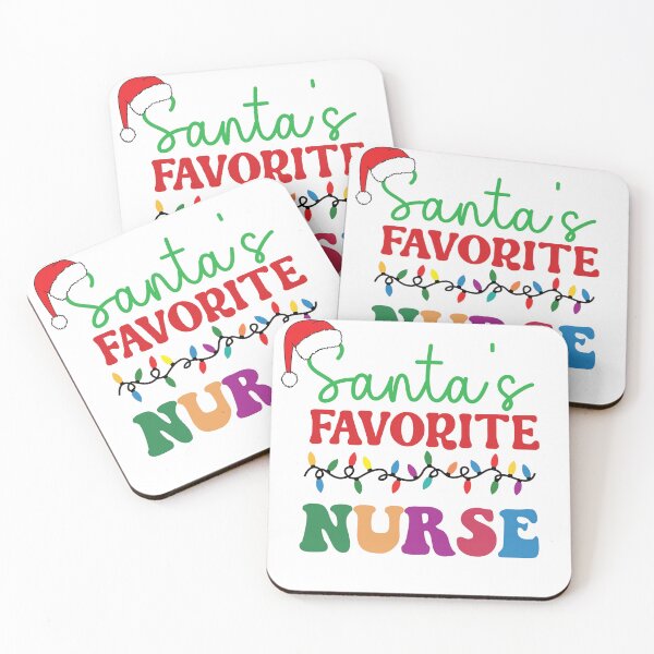 Item preview, Santa's Favorite Nurse designed and sold by Coastal-Designs.