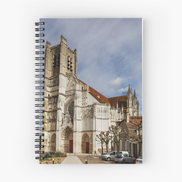 Item preview, Cathedral Saint-Etienne springday view, Auxerre, France designed and sold by Alexander Sorokopud.