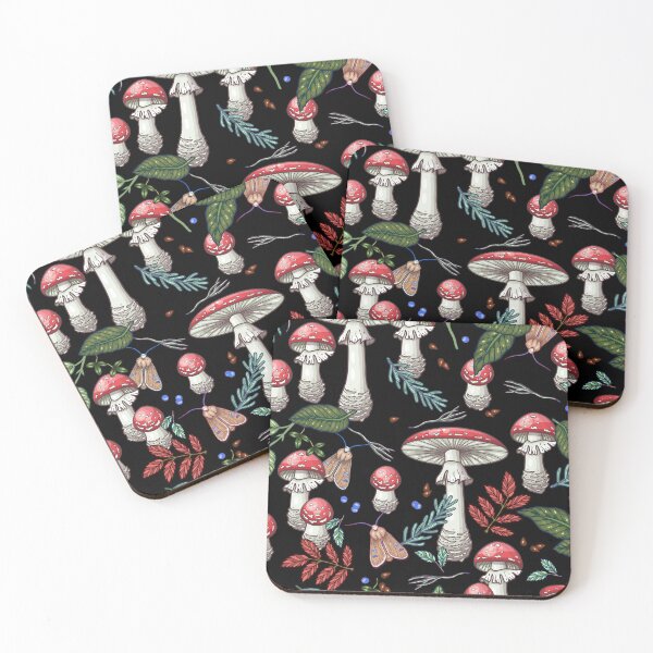 Item preview, Amanita muscaria forest designed and sold by smalldrawing.