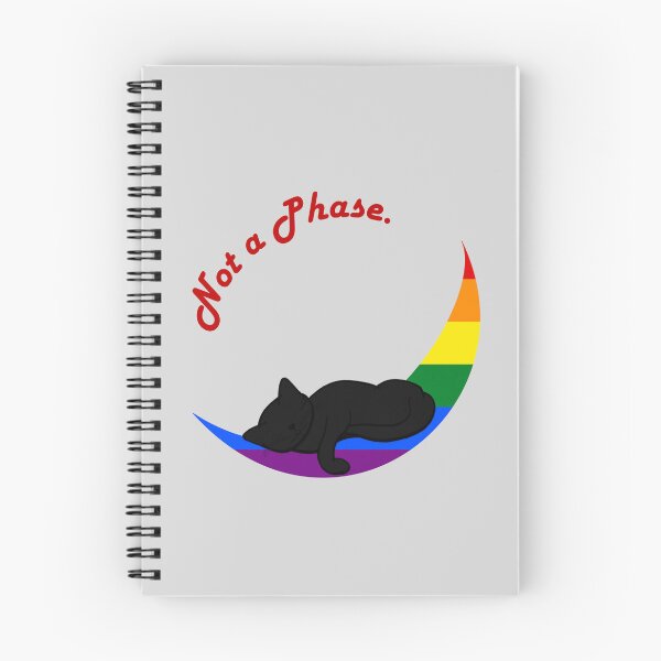 Item preview, Not a Phase- rainbow moon designed and sold by Atelier Lua.