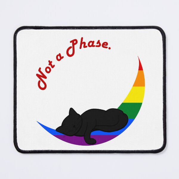 Item preview, Not a Phase- rainbow moon designed and sold by Atelier Lua.