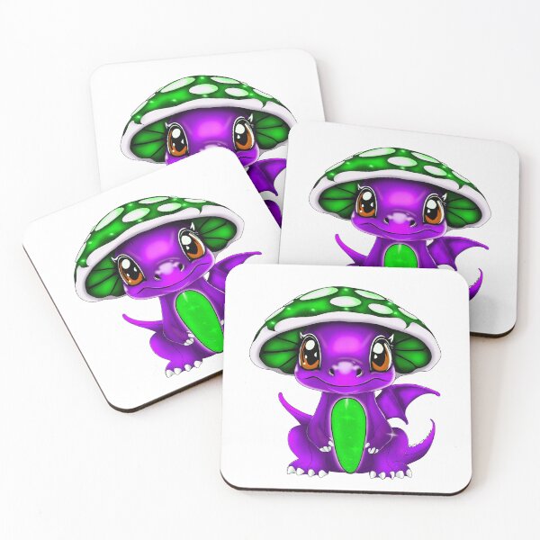 Item preview,  Dragonborn: Fusion of Mushroom and Mythical Dragon  designed and sold by AilurusGalxy.