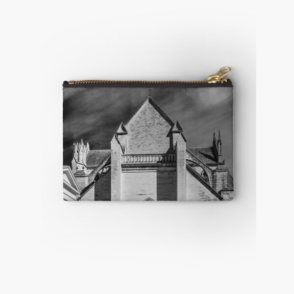 Item preview, Abbey Saint-Germain in Auxerre, infrared view, spring sunny day, France designed and sold by Alexander Sorokopud.