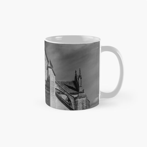 Item preview, Abbey Saint-Germain in Auxerre, infrared view, spring sunny day, France designed and sold by Alexander Sorokopud.