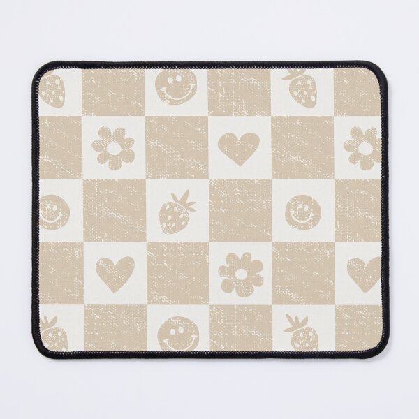 Item preview, Smileys, love and Daisies in Beige designed and sold by Studio Valko.