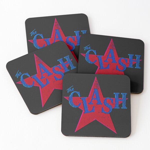 Item preview, the clash distressed offset star graphic designed and sold by GRAFIKA65.