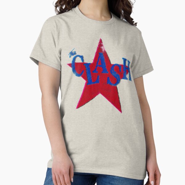 Item preview, the clash distressed offset star graphic designed and sold by GRAFIKA65.
