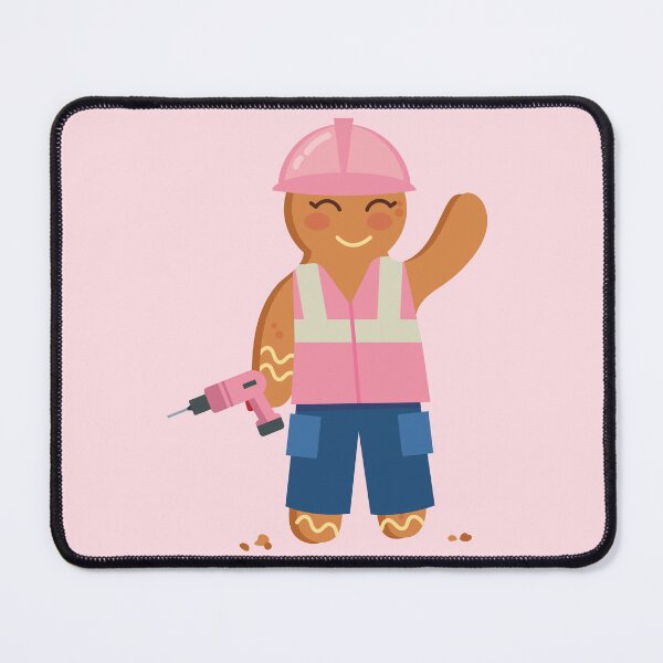 Item preview, Gingerbread Woman - Builder / Tradeswomen / Tradie / DIY / Contruction | Gingerbread men | Christmas Gift For Builder designed and sold by Summer Johnson.