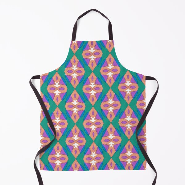 Item preview, Vintage Bright Geometric Pattern designed and sold by Piccolo Fiore Prints.