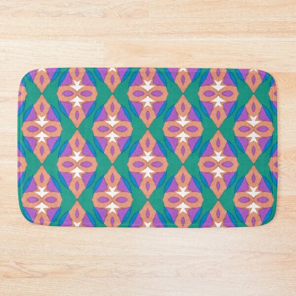Item preview, Vintage Bright Geometric Pattern designed and sold by Piccolo Fiore Prints.