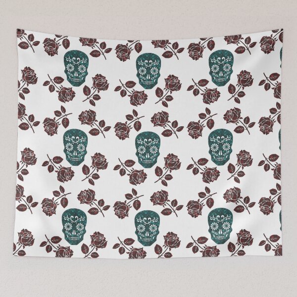 Item preview, Calavera & Roses  designed and sold by Psychopop.