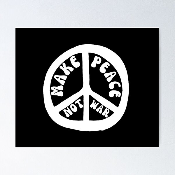 Item preview, Make Peace Not War designed and sold by Niks-Shop.