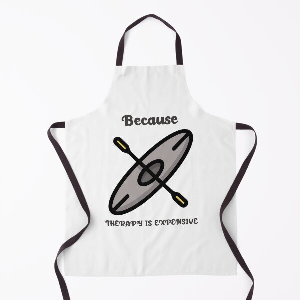 Item preview, Paddling Because Therapy is Expensive - Gray designed and sold by CanvasHarbor.