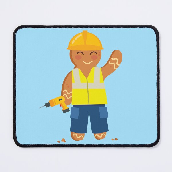 Item preview, Gingerbread Man - Builder / Tradesman / Tradie / DIY / Contruction | Gingerbread men | Christmas Gift For Builder designed and sold by Summer Johnson.