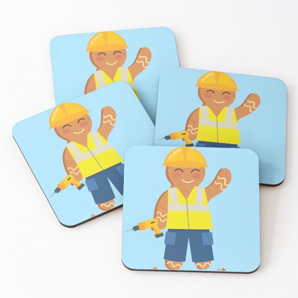 Item preview, Gingerbread Man -  Builder / Tradesman / Tradie / DIY / Contruction | Gingerbread men | Christmas Gift For Builder designed and sold by Summer Johnson.