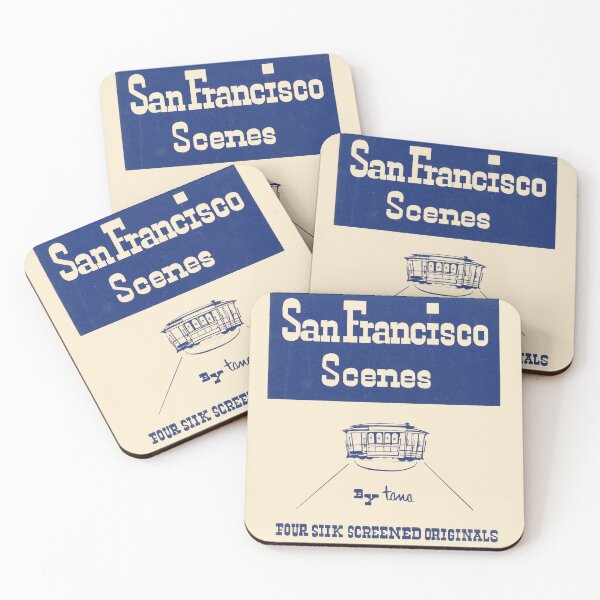 Item preview, 1955 San Francisco Scenes cover page by Tana designed and sold by TanaBarto.