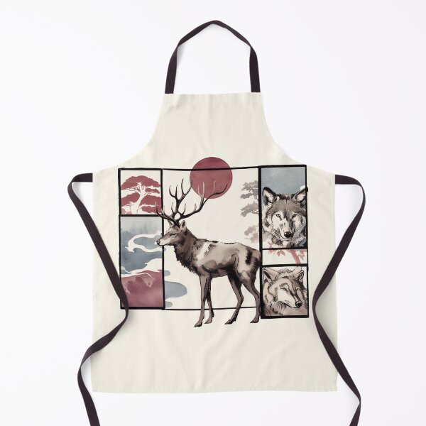 Item preview, Rectangular Animal Ukiyoe: Exquisite Watercolour Art Collection designed and sold by Doddlaix.