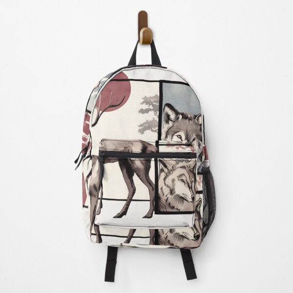 Item preview, Rectangular Animal Ukiyoe: Exquisite Watercolour Art Collection designed and sold by Doddlaix.