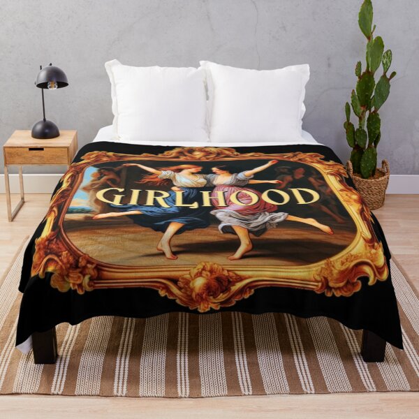 Item preview, Girlhood Painting (black) designed and sold by Thebeesknees17.