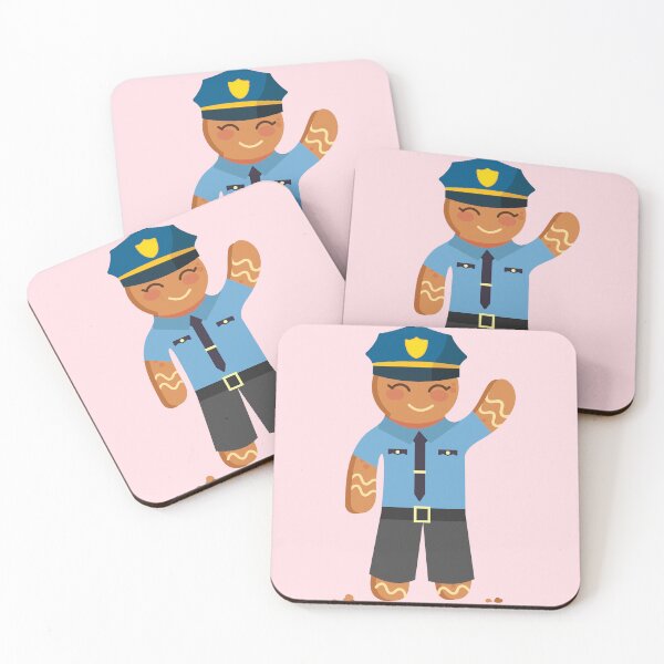 Artikelvorschau, Lebkuchenfrau - Polizistin | Lebkuchenmänner | Weihnachtsgeschenk für Polizistin entworfen und verkauft von Summer Johnson.