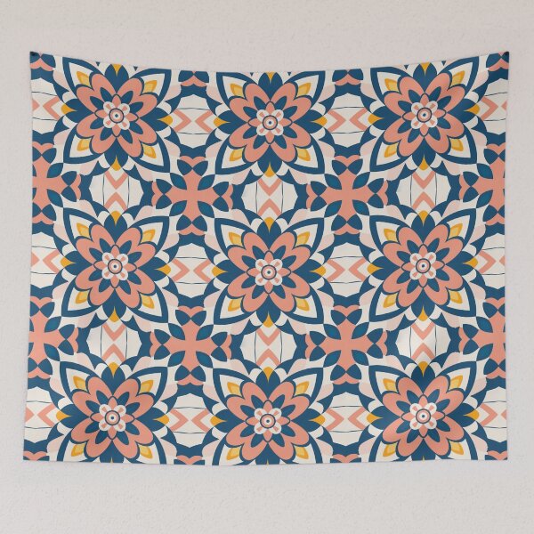 Item preview, Eclectic Nostalgia: A Journey through Groovy Geometrics and Retro Reverie designed and sold by WondersByMel.