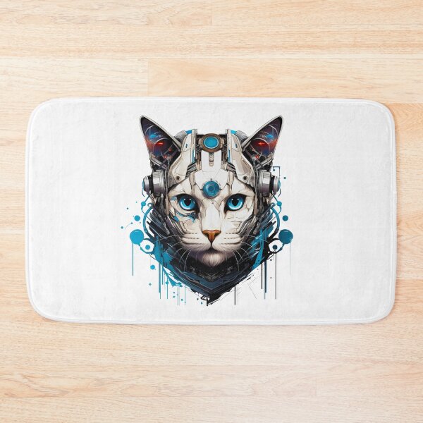Item preview, Cyborg Cat designed and sold by ZenEvoke.