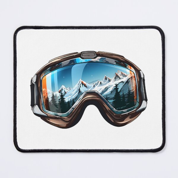 Item preview, Ski Goggles Sledding Goggles Winter Apparel Mountain Reflection designed and sold by meganohm.
