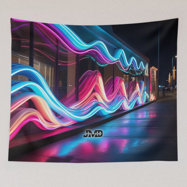 Item preview, Electrifying Neon Waves 6 designed and sold by Jenson Major.