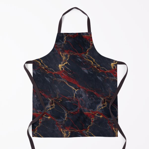Item preview, Blue, Red and Gold Seamless Repeating Marble Pattern designed and sold by PeteRascal.