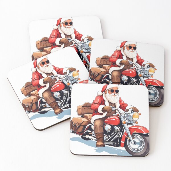 Item preview, Santa Claus rides a motorcycle designed and sold by wplamkung.
