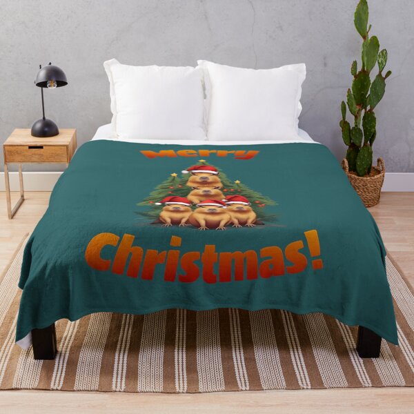 Item preview, Merry Christmas,Capybaras Christmas tree and Christmas composition, Cute capybara, Christmas sweater designed and sold by Collagedream.