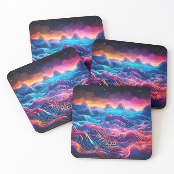 Item preview, Electrifying Neon Waves 1 designed and sold by Jenson Major.