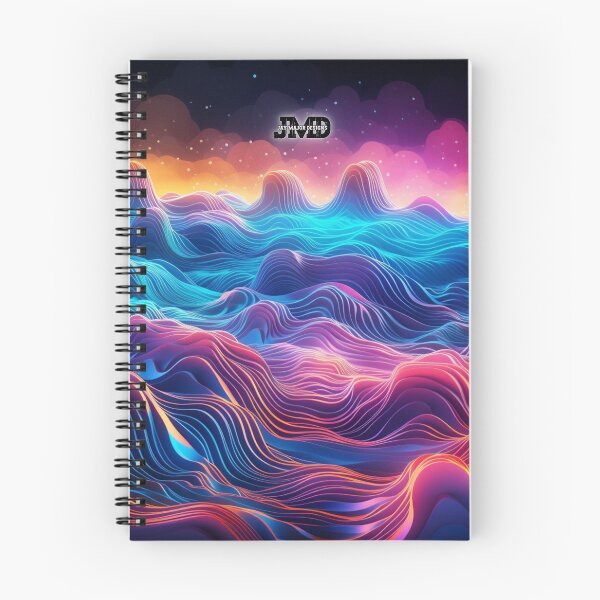 Item preview, Electrifying Neon Waves 1 designed and sold by Jenson Major.