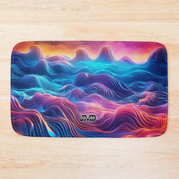 Item preview, Electrifying Neon Waves 1 designed and sold by Jenson Major.