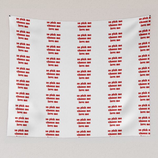 Item preview, so pick me choose me love me (red) designed and sold by ashshaiv.