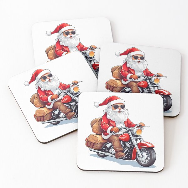 Item preview, Santa Claus rides a motorcycle designed and sold by wplamkung.