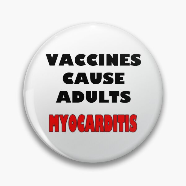 Item preview, Vaccines Cause Adults Myocarditis - Justin Trudeau wore the first shirt without all the red on this shirt. designed and sold by FigjamDesigns.