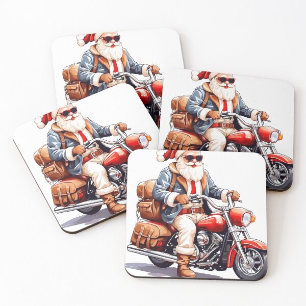 Item preview, Santa Claus rides a motorcycle designed and sold by wplamkung.