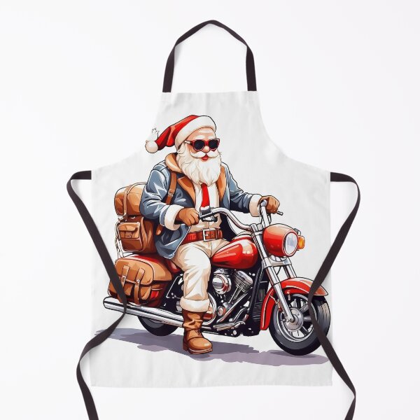 Item preview, Santa Claus rides a motorcycle designed and sold by wplamkung.