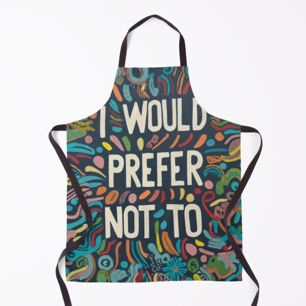 Item preview, I would prefer not to text design  designed and sold by Pawel Oska.