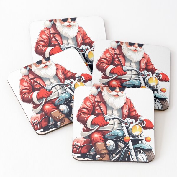 Item preview, Santa Claus rides a motorcycle designed and sold by wplamkung.