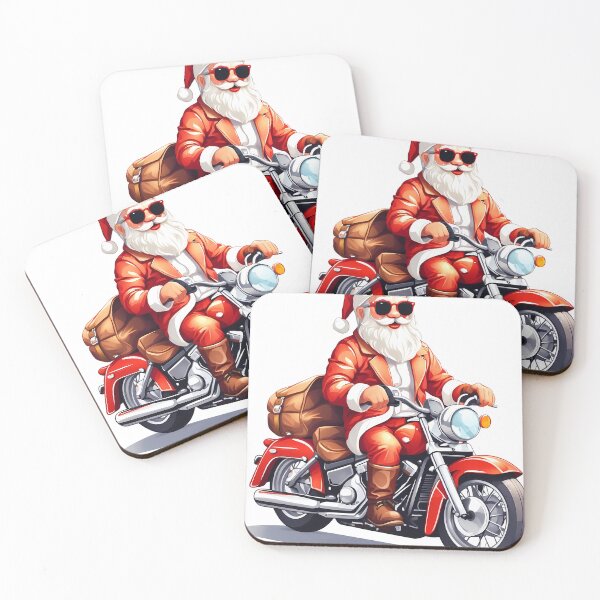 Item preview, Santa Claus rides a motorcycle designed and sold by wplamkung.